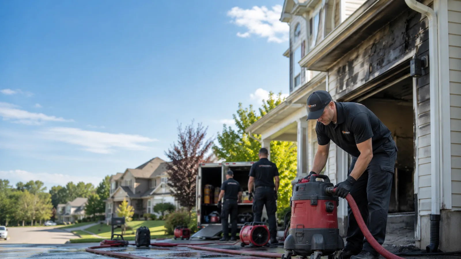 Fire And Smoke Damage Restoration in Como, MS near me